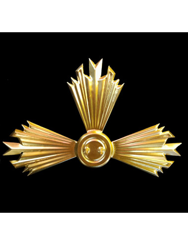 Stamped stems made in brass