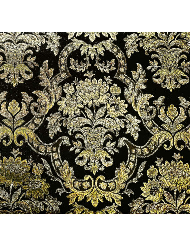 Brocade fabric with flowers motifs