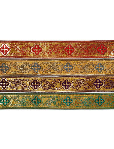 Banding with crosses motifs
