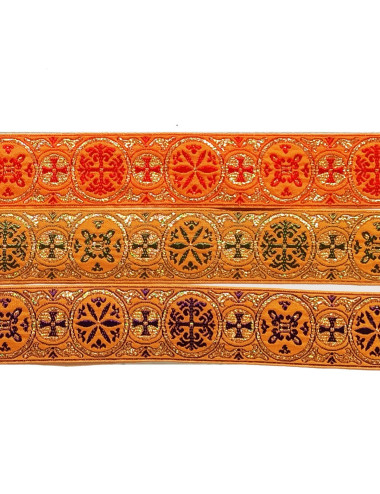 Banding with crosses motifs