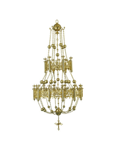 Ceiling Sanctuary Lamp with two bodies