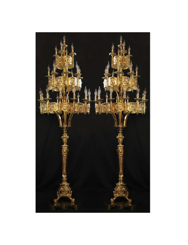 Pair of Sanctuary Lamps