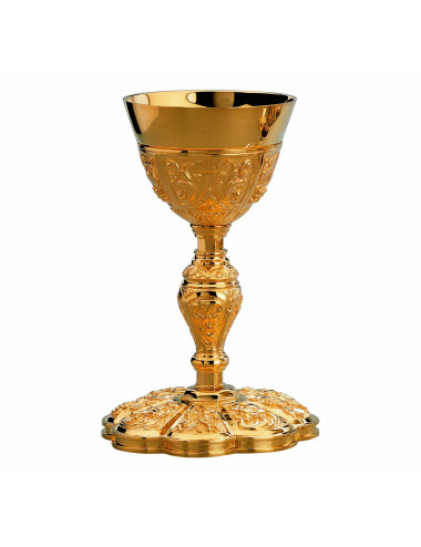 Florentine style Chalice and dish Paten