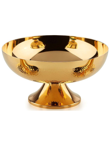 Gold plated Open Ciboria with hand hamered