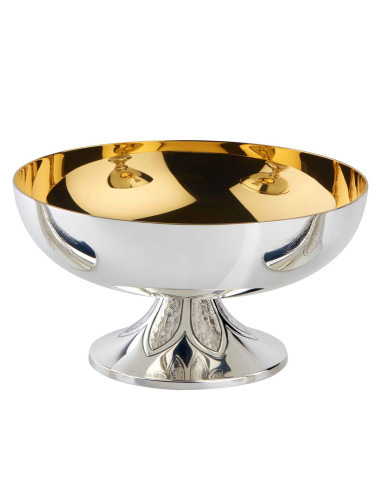 Open-Ciborium with hand chiselled base