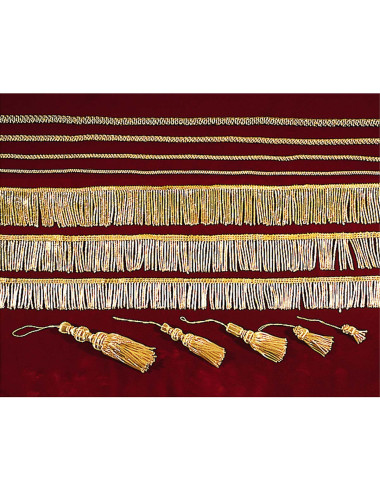 Cordones, Puntillas, Flecos, Borlas