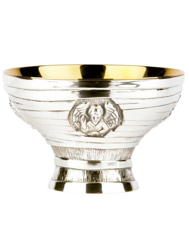 Modern style Open-ciboria made in silver plated brass