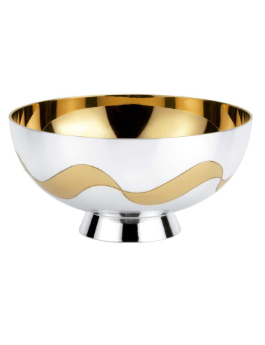 Small modern style Open-ciboria made in two tones brass