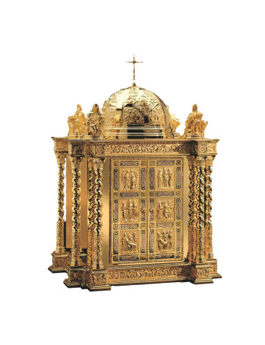 Tabernacle depicting different scenes of the Life of Christ