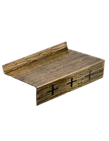 Atril de mesa moderno con cruces