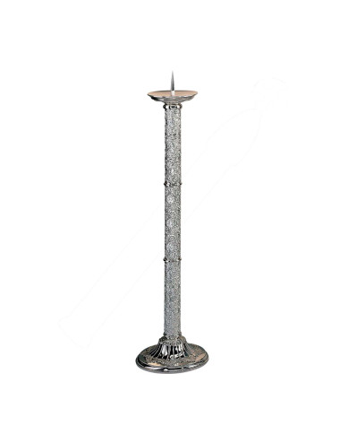 Candelero pascual plateresco