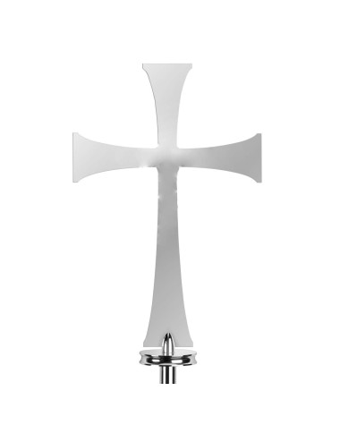 Processional Cross made in classic lines made in brass