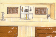 Boceto Capilla para Colegio Peñalvento Santarrufina capilla, proyectos integrales, santarrufina