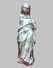 Estado inicial Virgen Parroquia Valdetorres del Jarama restauración de imágenes, restauración, santarrufina