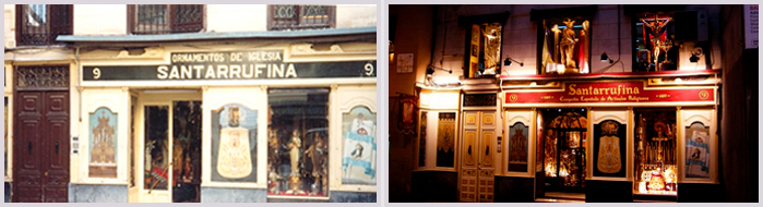 Santarrufina. Fachada
