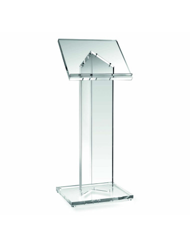 Standing Lectern in transparent lucite