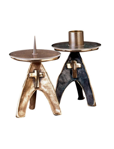 Altar Candlestick made in bronze